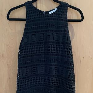 Vince Knit A-line crew neck Tank Size 8